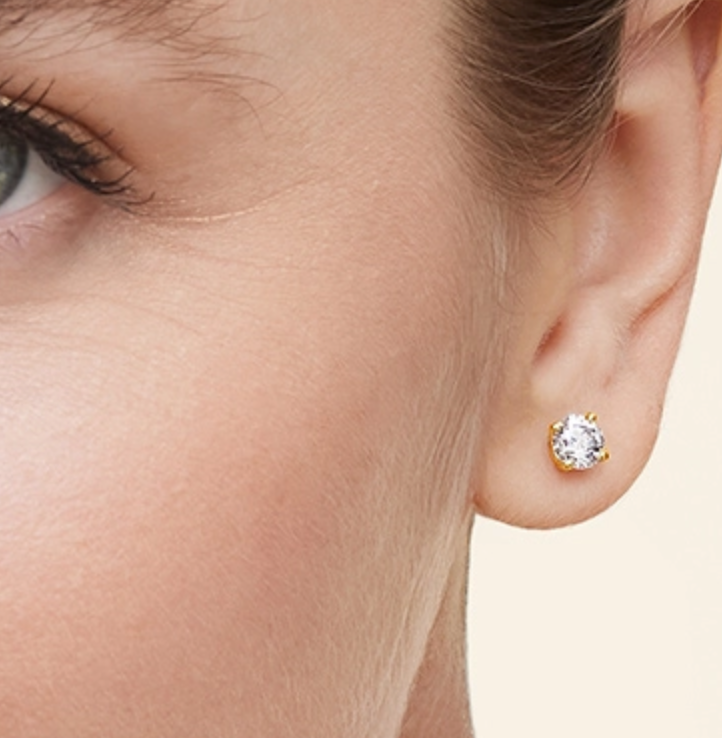 0.5 CTW Natural Diamond Stud Earrings