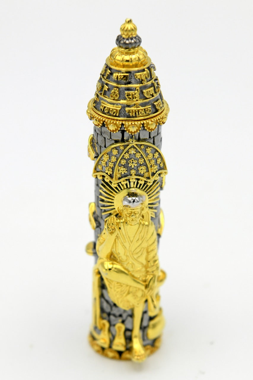 Gold Plated Sterling Silver Lord Shirdi Sai Baba Pen