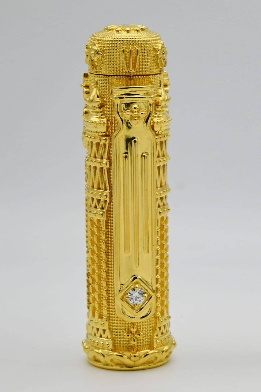 Gold Plated Sterling Silver Lord Balaji Pen