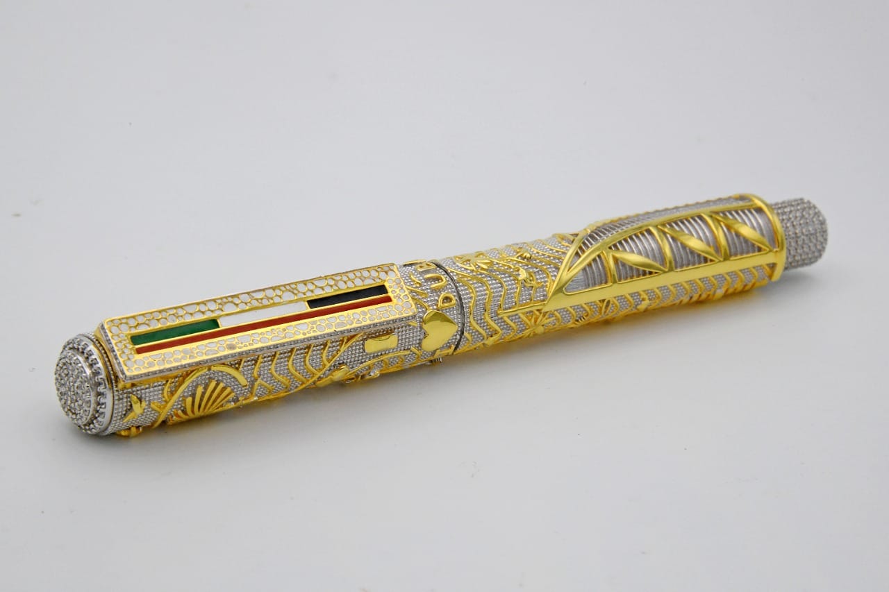 Gold Plated Sterling Silver Dubai Pen